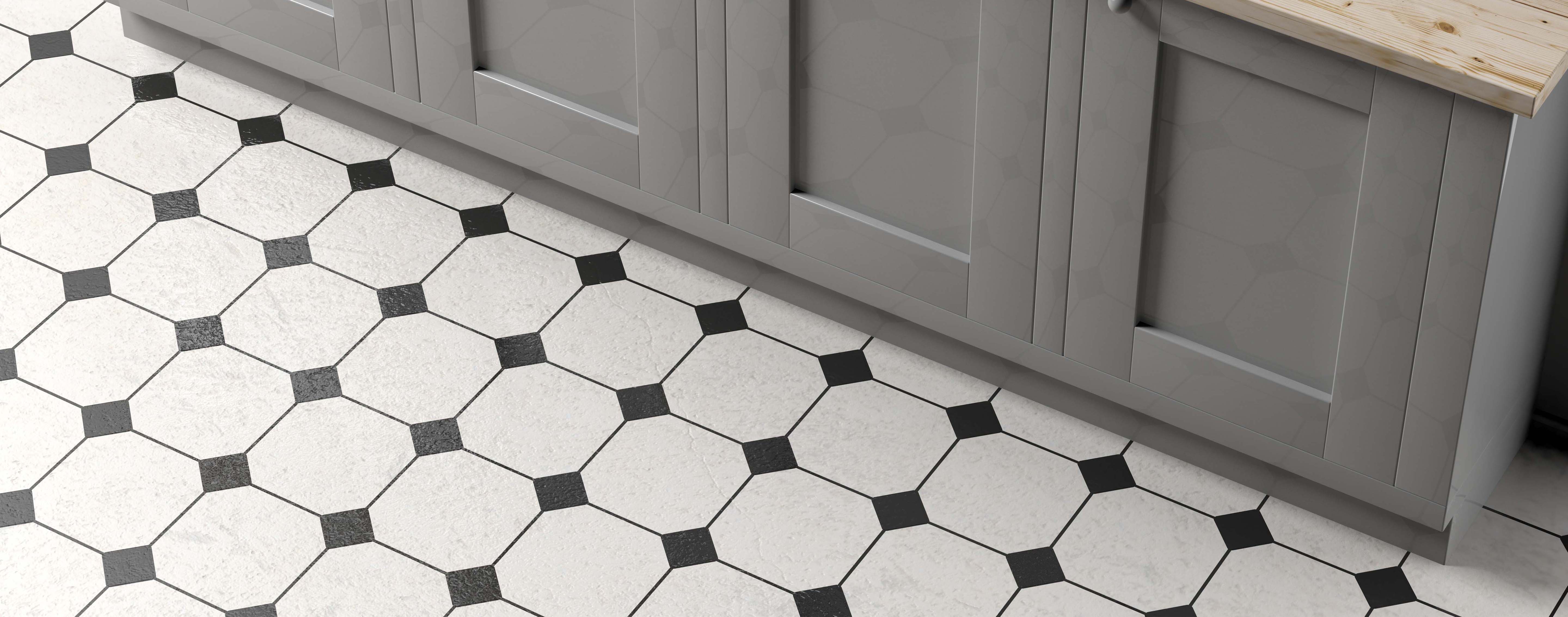 kitchen flooring, tile, grout