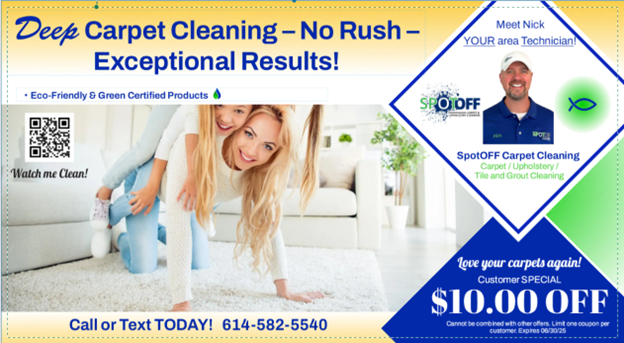 Carpet Cleaning New Customer Carpet Cleaning New Customer coupon